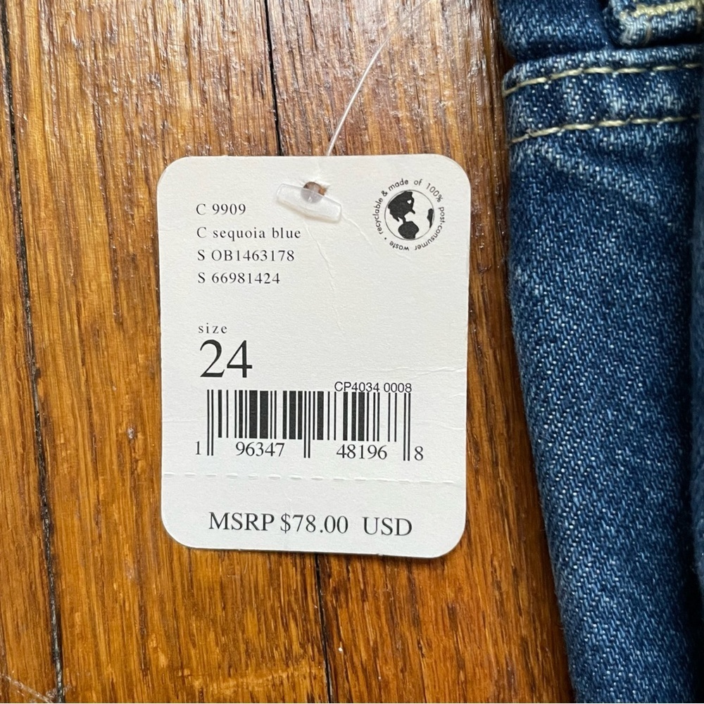 Free People Maggie Mid- Rise Straight-Leg Jean NWT - Picture 8 of 11